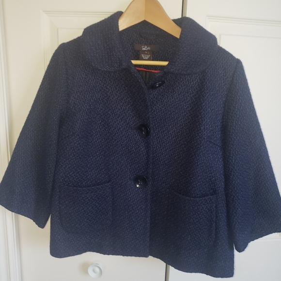 Dark blue blazer - Picture 1 of 6